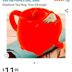 Elephant tea mug